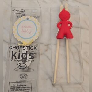 Fred Red Silicone Kids Chopstick Helper